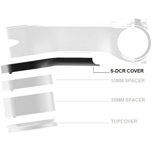 DEDACIAI DEDA COPERTURA Superbox 70-80mm Nylon Black