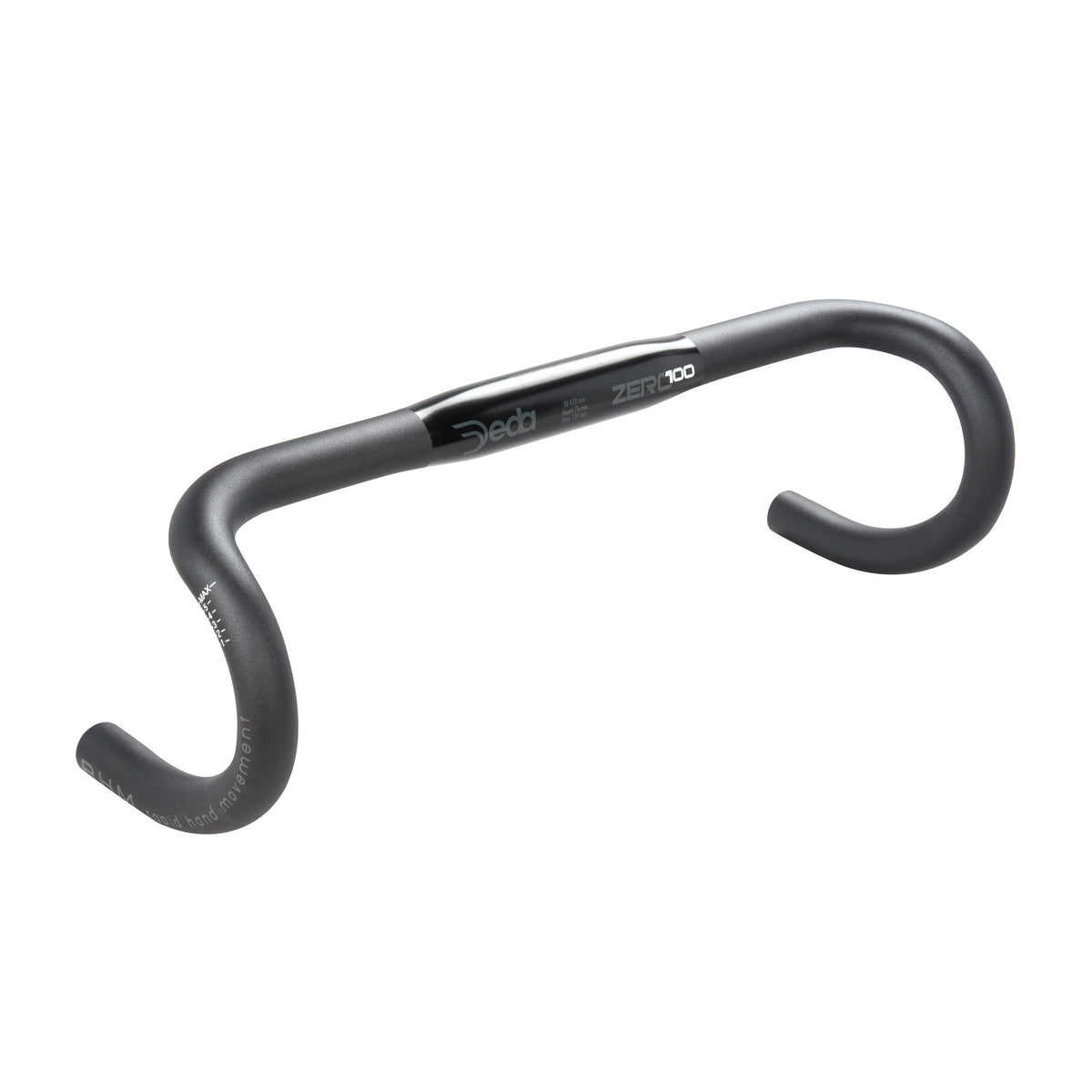 DEDA STERGE BEGGE ZERO100 RHM 46CM POB ALLUMINUM
