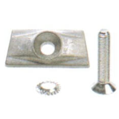 Piastra di supporto Hebie m bullone 10mm bipiede 699