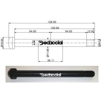 Perno passante Dedacciai per m12 120mm