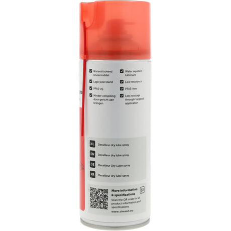Simson lubrificante spray per deragliatore a secco da 400 ml