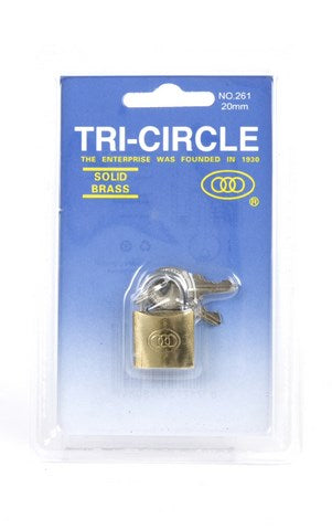 Pacchetto di tri-circolare 20 mm con 3 tasti blister