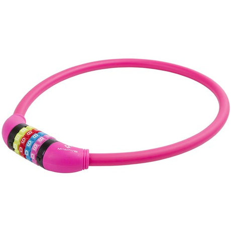 Numero m-wave blocco cavo silicone rosa 65cm12mm