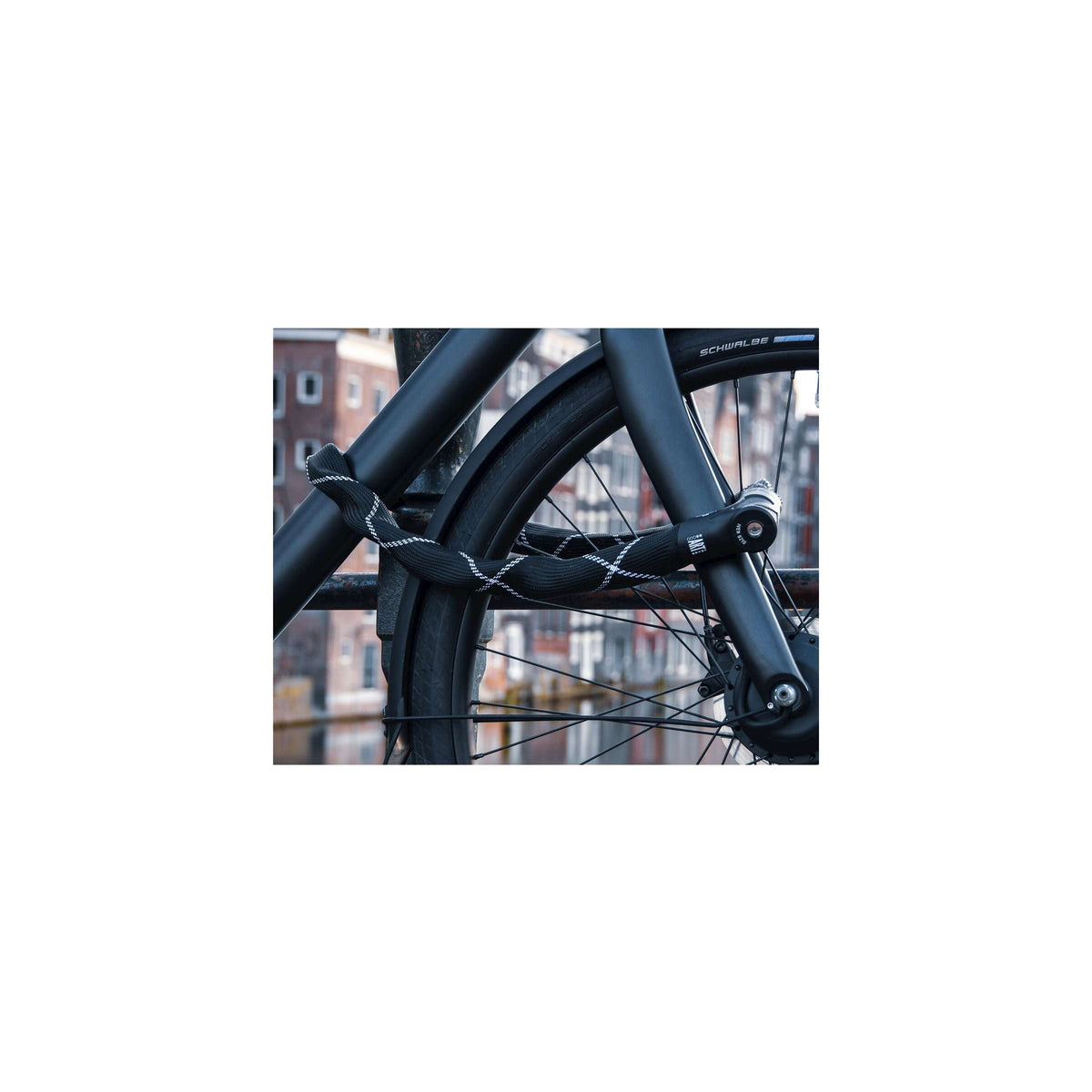 ABUS IIven Chain 8210 85 - Lock a catena ART2 (85 cm) - Nero