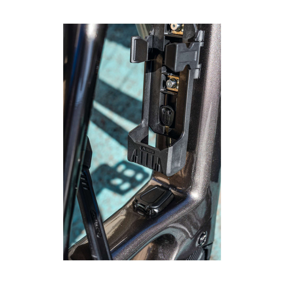 Portaserratura Abus - staffa sh 6200k 90