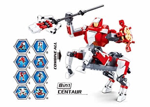Robot Sluban 8 in 1 (m38-b0988)