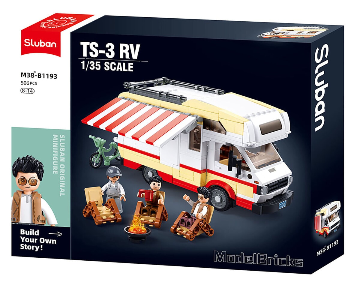 Sluban modelbricks camper (m38-b1193)