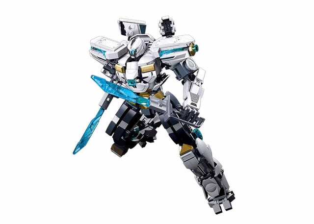 Sluban p.r. mecha bianco grigio (m38-b1151)