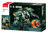 Sluban p.r. mecha verde nero (m38-b1153)