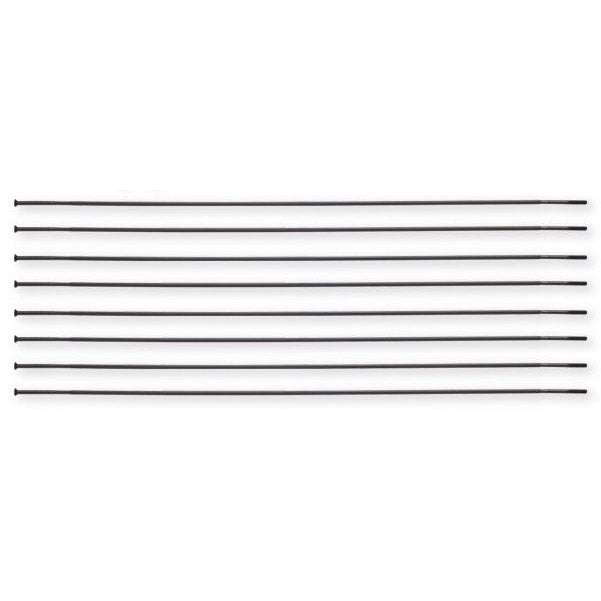 Raggi corsa Miche 707 filetto 296mm neri (5pz)