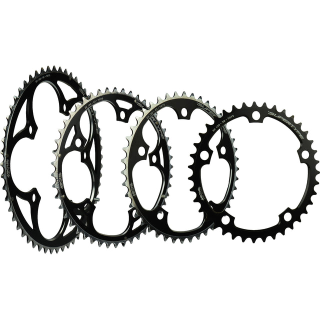 Corona Miche Shimano 54t 3 32 54 130 supertype nera