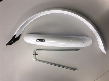 Matboard set eurofender da 20 pollici 58 mm PVC bianco