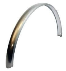 Hulzebos Cycle Parts b.v. parafango posteriore etichetta bianca 26 28 grigio metallizzato