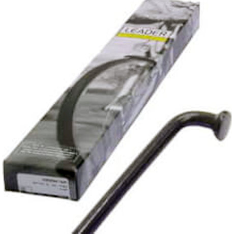 Sapim ha parlato leader 14-254 acciaio inossidabile z capezzolo nero (1 pezzo)