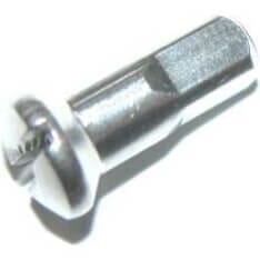 Nipplo per raggio Sapim 13 (500 pz) alto 14,5 mm