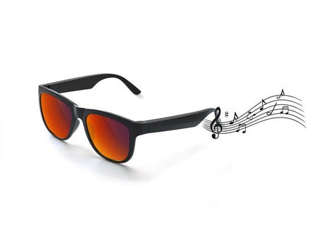 Occhiali intelligenti Calibre Soundglasses polarizzati - rossi