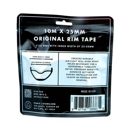 Nastro per cerchioni Stan (10 m) - 25 mm