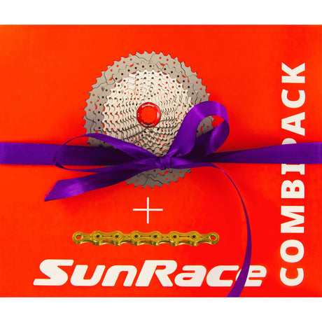 Spanninga sunrace combipack mz800 12v hg 11-51t con catena cn12z