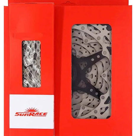 Spanninga sunrace combipack mz800 12v hg 11-51t con catena cn12z