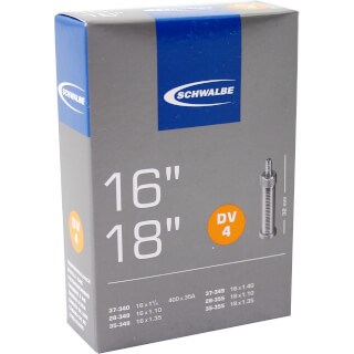 Schwalbe benelux b.v. Camera d'aria Schwalbe DV4 16 18 28 37-340 355 HV 32mm