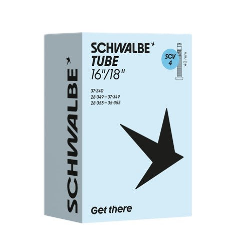 Camera d'aria Schwalbe (scv4) - 16 18'' (28 37-340 355) - valvola clic