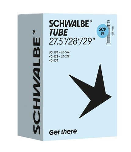 Schwalbe benelux b.v. tubo (scv19) - 29 28 27,5'' (40 62-584 635) - valvola clic