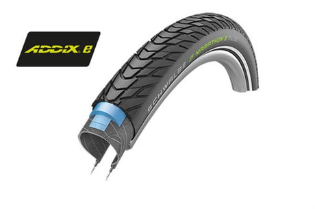 SCHWALBE MARATHON E-plus Linea di prestazione 28 x 2,00 50-622 mm-nero con riflesso