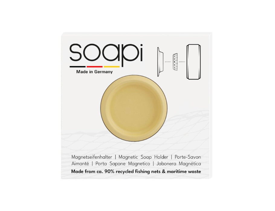 Portasapone magnetico Soapi - giallo