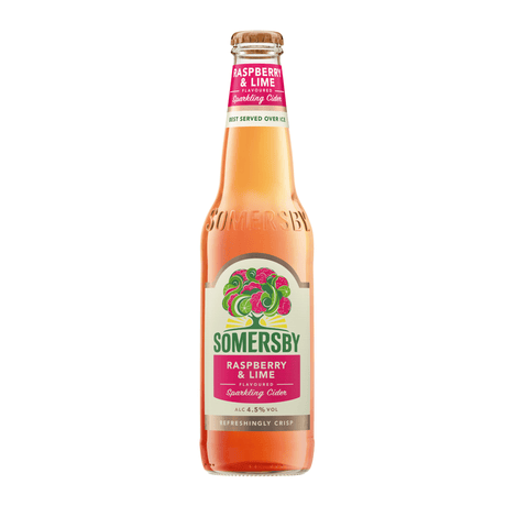 Bottiglia di sidro di lime e lampone Somersby (24x 33cl)