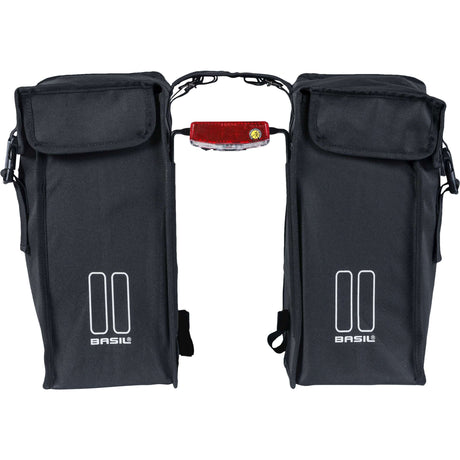 Basil Mara XXL BASSE BICYCLE DOPI - 47L - Ladies Herens - City City - Black