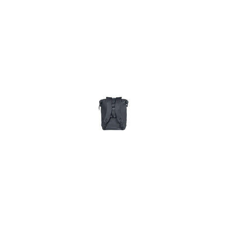 Basil Soho Nordlicht Backpack in bicicletta - zaino moderno nero con illuminazione a LED per bicicletta elettrica maschile femminile - impermeabile - 17L - nero