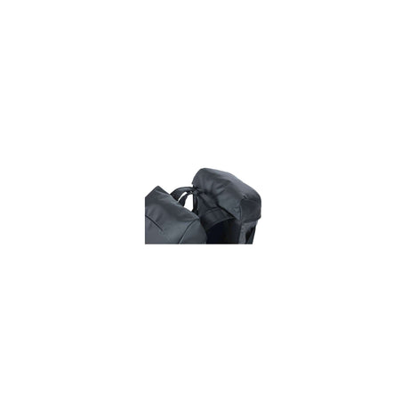 Miglia di basilico Tarpaulin - Doppia borsa per biciclette, impermeabile, 34L, arancione nero