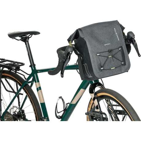 Basil Navigator Storm Handlebar Borsa - borsa per manubrio sportivo in bicicletta, impermeabile, nero