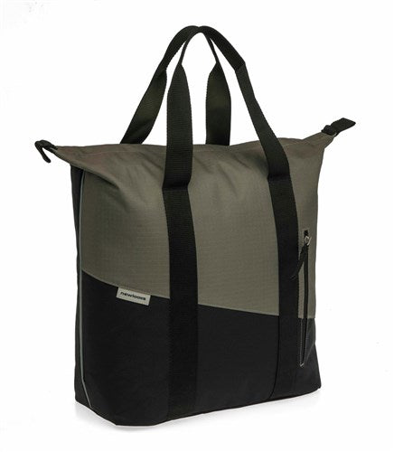 Hamburger - nuova borsa looxs nuova shopper looxs kota | Oslo | nero verde | 24 l