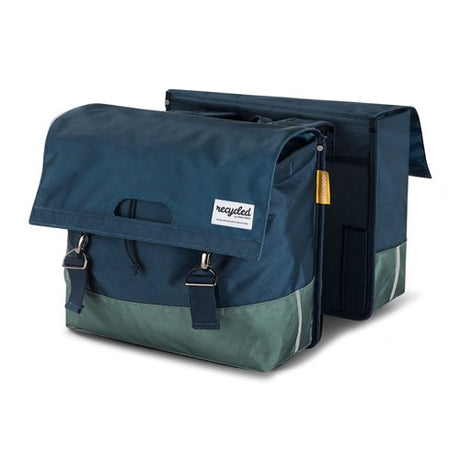 Borsa doppia da bicicletta Urban Proof 40L - blu verde