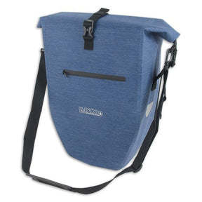 Borsa da bicicletta Lynx singola TPU 28L blu impermeabile e-bike Hayes