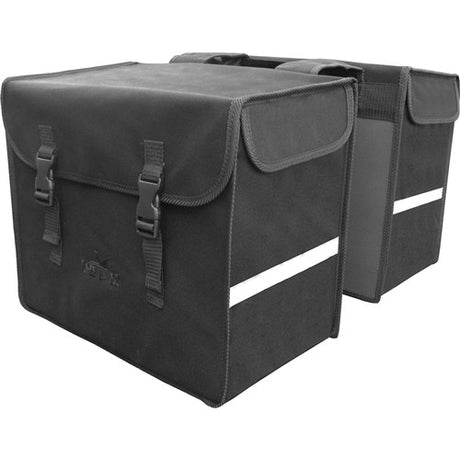 Borsa doppia Greenlands in tela 60l nera