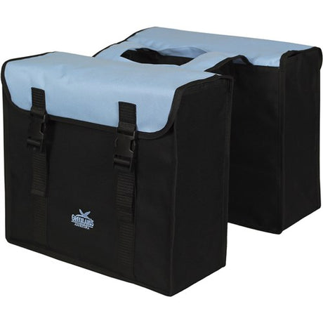 Borsa doppia Greenlands 34l nero azzurro