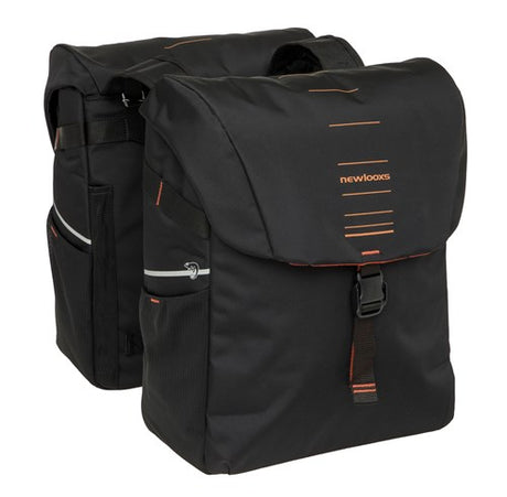 Borsa Newlooxs new looxs vigo double | nero arancione | 40 l