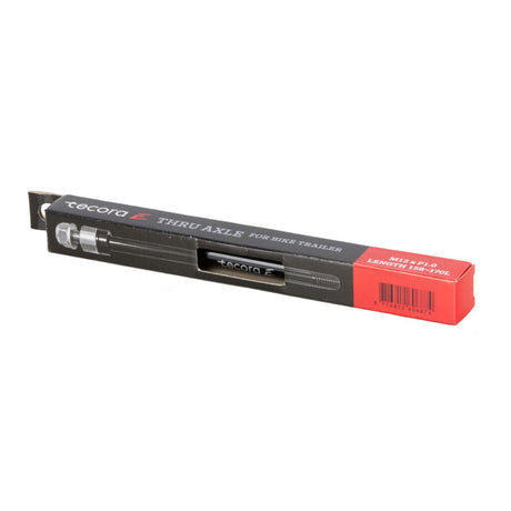 Rimorchio Tecora e asse passante m12 p1.0 158-170mm alluminio nero