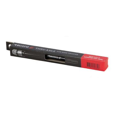 Rimorchio Tecora e asse passante m12 p1.5 153-165mm alluminio nero