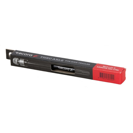 Rimorchio Tecora e asse passante m12 p1.5 166-178mm alluminio nero