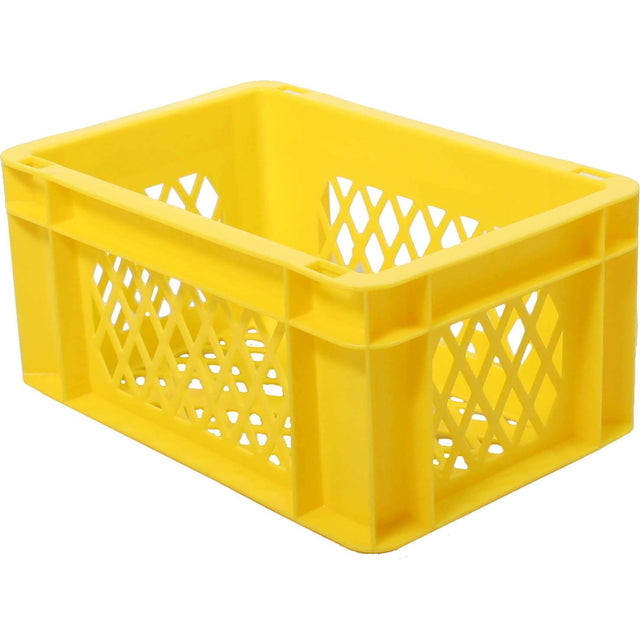 Cassa per biciclette per bagagli Mini Giallo 30x20x14,5 cm