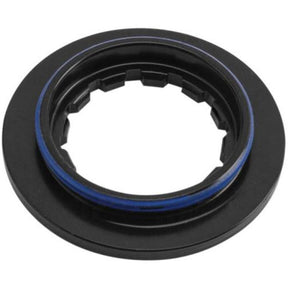 Shimano rondella dado centerlock dentellature in acciaio all'interno tektro nero