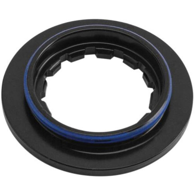 Shimano rondella dado centerlock dentellature in acciaio all'interno tektro nero