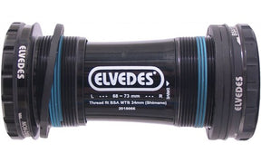 Asse giocatore Elvedes Shimano MTB ATB 24mm nero
