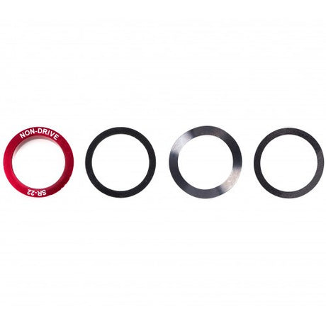 Riduci Elvedes set - Corso di staffa inferiore da 24 mm a 22 mm GXP (4 -pezzi)