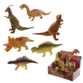 Spremere il dinosauro giocattolo