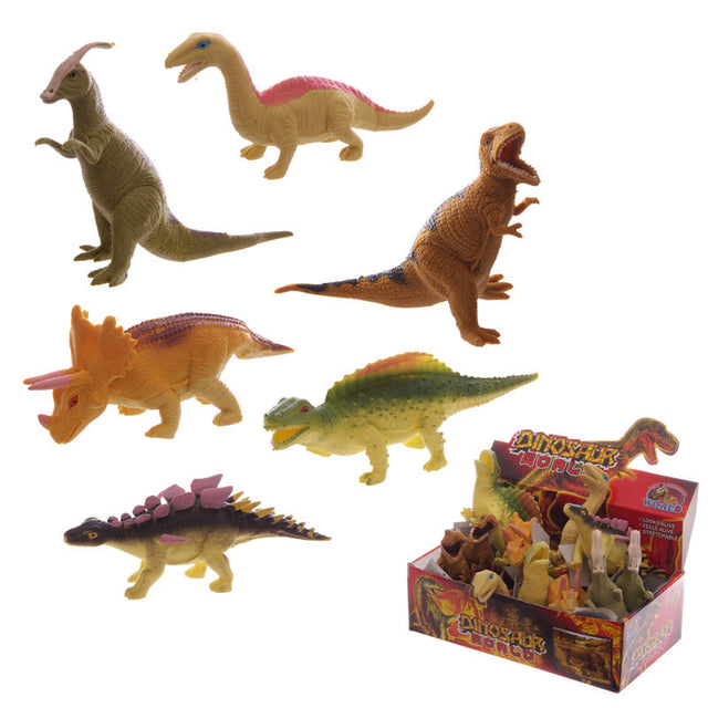 Spremere il dinosauro giocattolo