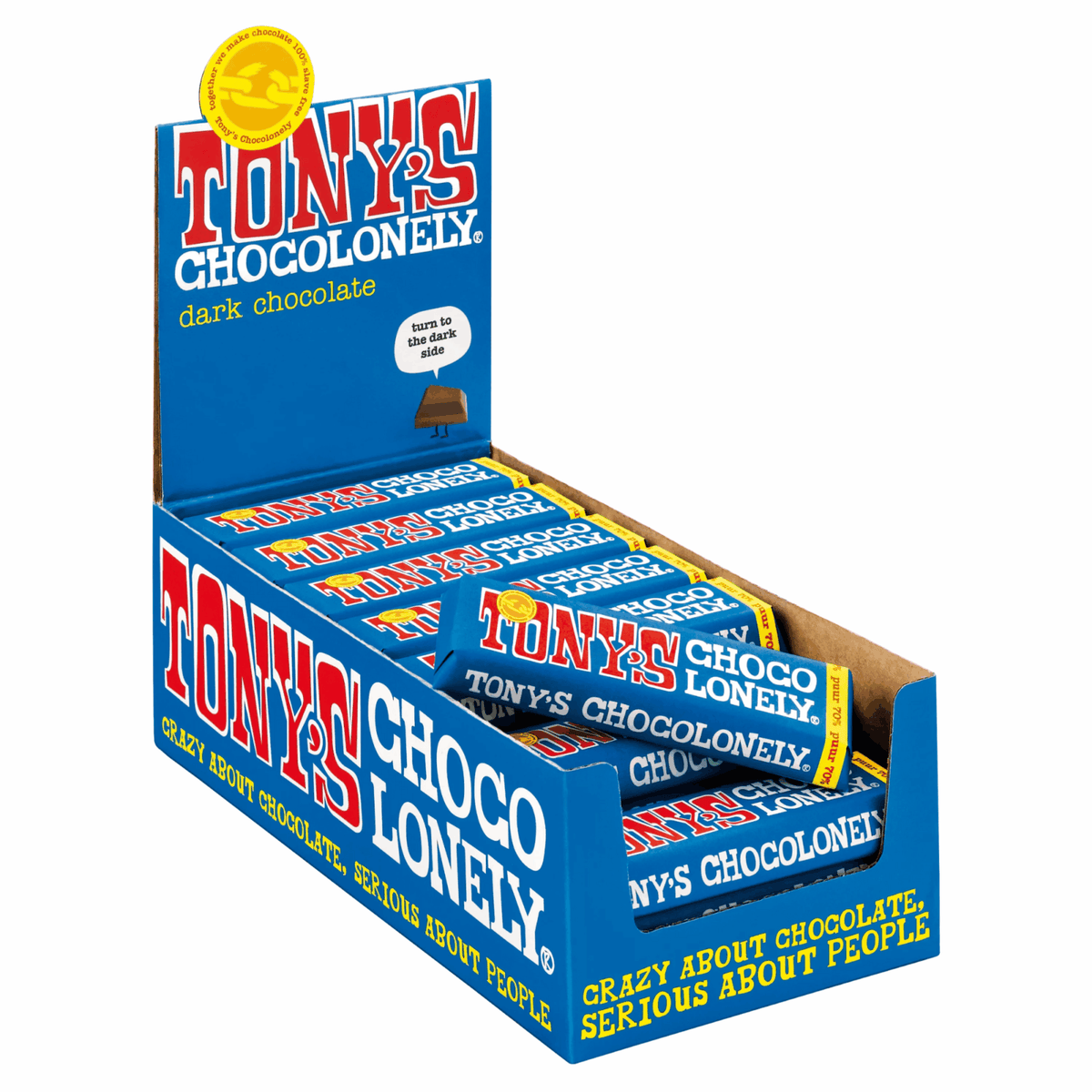Tony's chocolonely cioccolato fondente (35x 50gr)